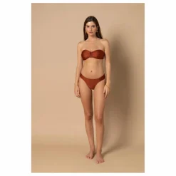 Alma Deia Bas de Maillot Echancré Lena | Terracotta