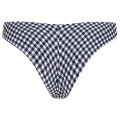 Anja Paris Bas de Maillot Le Canon Vichy | Bleu marine Clearance