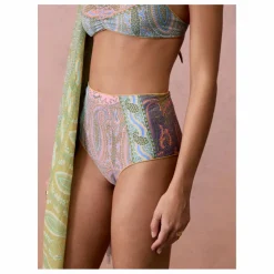 Hot Boteh Bas de Maillot Lucent | Bleu