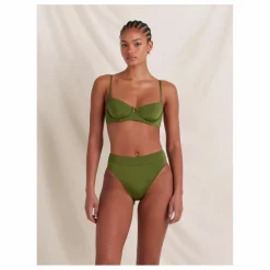 Peony Bas de Maillot Olivine Fibres Recyclées | Olive