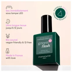Manucurist Base coat vitaminée Green Flash - 15 ml Non teinté