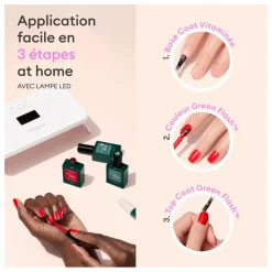 Manucurist Base coat vitaminée Green Flash - 15 ml Non teinté