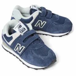 New Balance Baskets 574 Scratchs | Bleu marine Discount