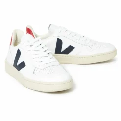 Femme Veja Baskets|Sneakers, Chaussures|Baskets Cuir V-10 |