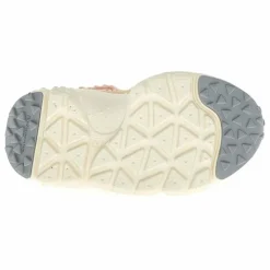 Flower Mountain Baskets Doi Lacets Cuir Eco et Teddy | Ecru New