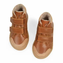Online Petit Nord Baskets Fourrées 2 Scratchs Toasty | Cognac
