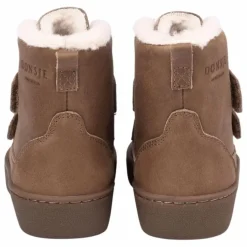 Sale Donsje Baskets Fourrées Scratchs Clenn | Marron