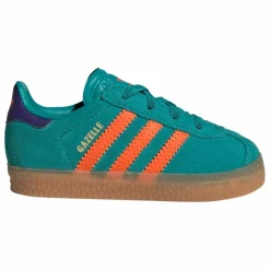 Sale Adidas Baskets Gazelle Lacets Elastiqués | Vert