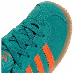 Sale Adidas Baskets Gazelle Lacets Elastiqués | Vert