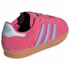 Adidas Baskets Gazelle Lacets Elastiqués | Rose Sale