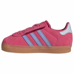 Adidas Baskets Gazelle Lacets Elastiqués | Rose Sale