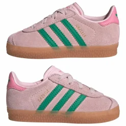 Adidas Baskets Gazelle Lacets Elastiqués | Rose pâle Clearance