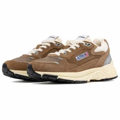 Clearance Autry Baskets Hyperway Low Suède | Taupe