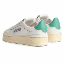 Sale Autry Baskets Kids Medalist Low Cuir | Vert