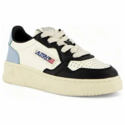 Hot Autry Baskets Kids Medalist Low Cuir Bicolore | Bleu