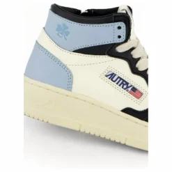 Enfant Autry Baskets|Baskets Kids Medalist Mid Cuir Bicolore |