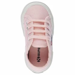 Enfant Superga Baskets Lacets Coton Basse |