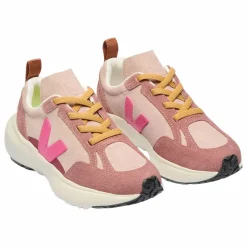 Enfant Veja Baskets Lacets Elastiqués Canary Light Suede |