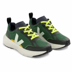 Enfant Veja Baskets Lacets Elastiqués Canary |