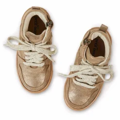 Online Petit Nord Baskets Lacets et Zip Mountain | Doré