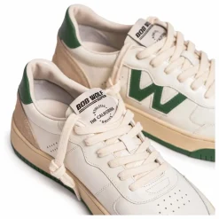 Bob Wolf Baskets Legacy Cuir et Suède | Vert