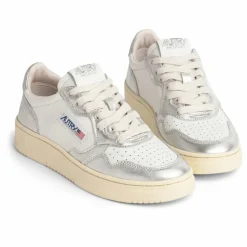 Online Autry Baskets Medalist Low Bicolore | Argenté
