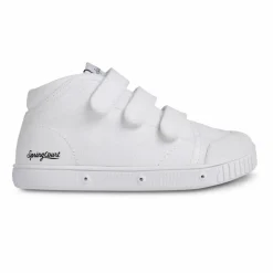 Spring Court Baskets Montantes Scratchs B2 Canvas | Blanc
