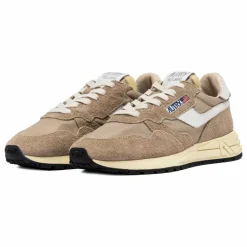 Autry Baskets Reelwind Low Nylon | Beige foncé Clearance