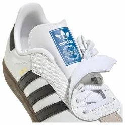 Clearance Adidas Baskets Samba OG Lacets Elastiqués | Blanc