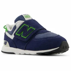 New Balance Baskets Scratchs 574 | Bleu foncé