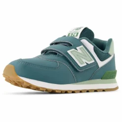 New Balance Baskets Scratchs 574 | Vert Outlet