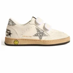Enfant Golden Goose Baskets Scratchs Ballstar Paillettes |