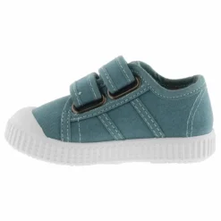 Enfant Victoria Baskets Scratchs Tiras Lona |