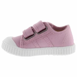 Enfant Victoria Baskets Scratchs Tiras Lona |