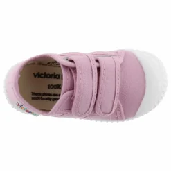Enfant Victoria Baskets Scratchs Tiras Lona |