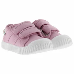 Enfant Victoria Baskets Scratchs Tiras Lona |