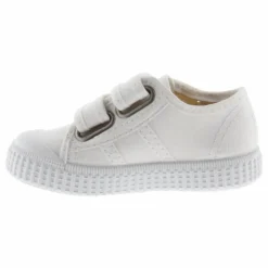 Enfant Victoria Baskets Scratchs Tiras Lona |