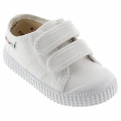 Enfant Victoria Baskets Scratchs Tiras Lona |