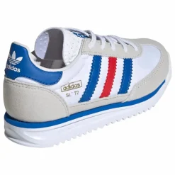 Adidas Baskets SL 72 RS Lacets Elastiqués | Blanc Best