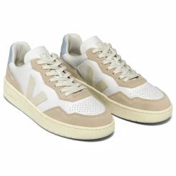 Outlet Veja Baskets V-90 Made in Portugual | Bleu