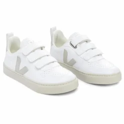 Enfant Veja Baskets|Baskets|Baskets V-10 Scratchs Cuir |