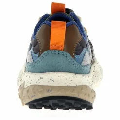 Flower Mountain Baskets Yamano 3 Lacets Cuir Eco et Nylon | Gris Best