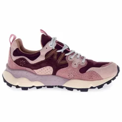 Flower Mountain Baskets Yamano 3 Suède et Nylon | Vieux Rose Outlet