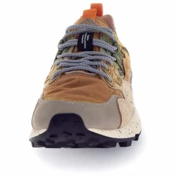 Outlet Flower Mountain Baskets Yamano 3 Suède et Nylon | Marron clair