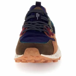 Flower Mountain Baskets Yamano 3 Uni Suède et Nylon | Vert kaki Outlet