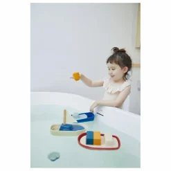 Plan Toys Bateau en caoutchouc naturel