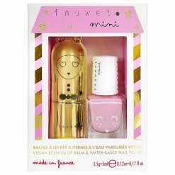 Enfant Inuwet Baume à lèvres Cheescake et vernis Watermelon