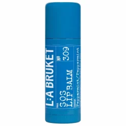 Hot L:A BRUKET Baume à lèvres SOS Menthe poivrée - 14g Non teinté
