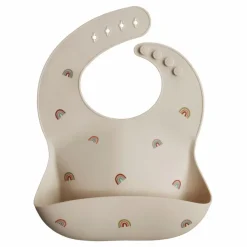 New Mushie Bavoir en silicone | Nude