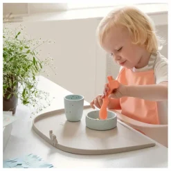 Discount Done by deer Bavoir élastique Croco | Rose